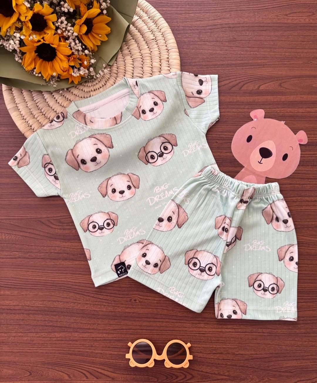 ست راحتی تیشرت شلوارک کودک ارسال ۶ اردیبهشت